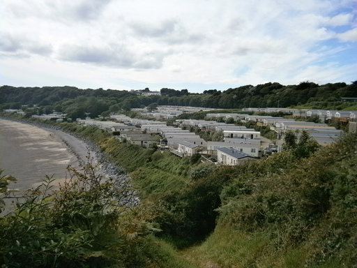 Lydstep beach in all its 'beauty'