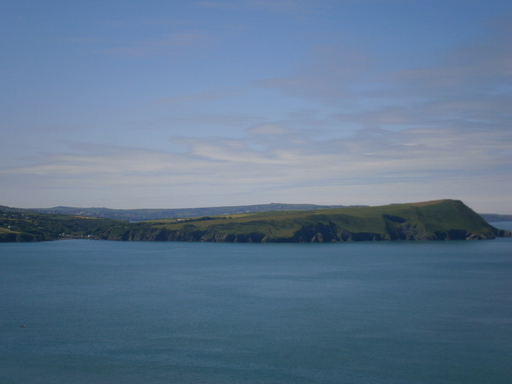 Dinas head, now much nearer
