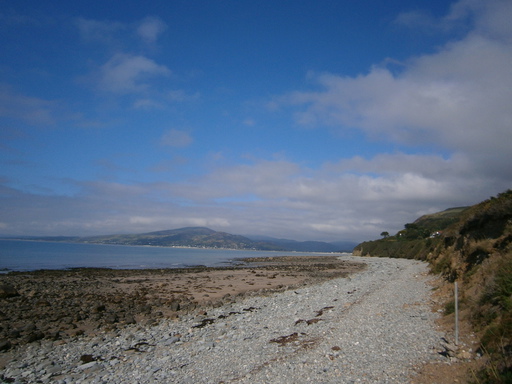 The coast of Llwyngwril