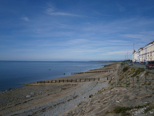 Criccieth in front of the b&b