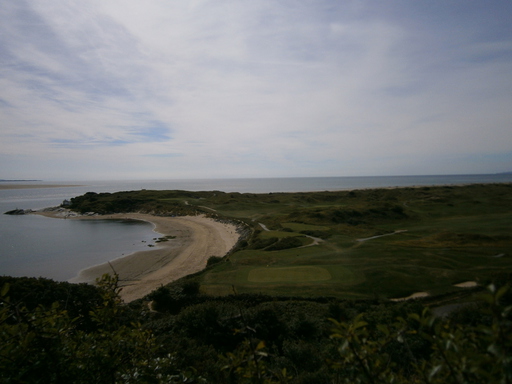 Golf course and the non-car accessible bay