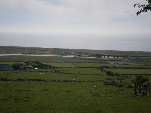 Thats Dysyinni bridge over there where we had wanted to be