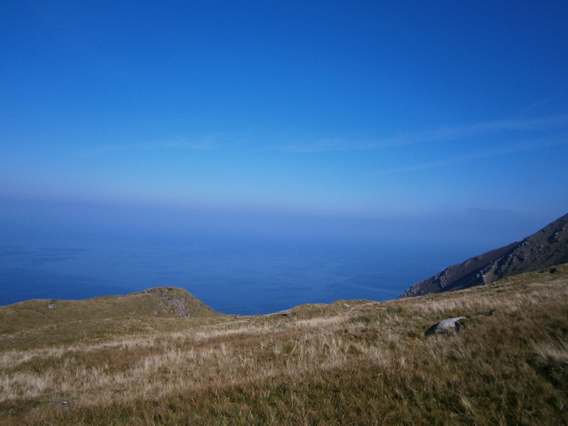 Nothing but ocean around us