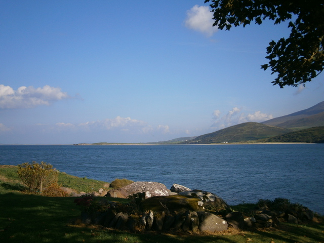 The beach, next days route