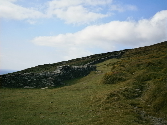 Up up and along the wall