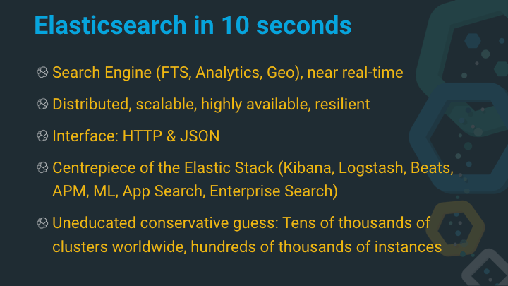 Elasticsearch in 10 seconds