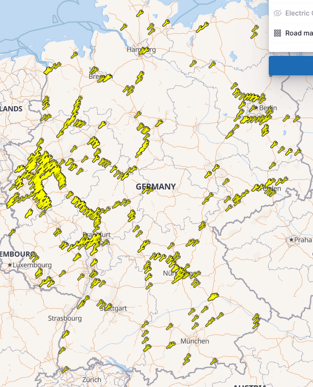 Kibana Maps Roadworks